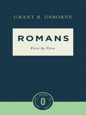 cover image of Romans Verse by Verse